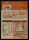1953 Topps Baseball #246 Roy Face Pirates EX+/EX-MT 541867