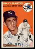 1954 Topps Baseball #013 Billy Martin Yankees EX-MT 541870