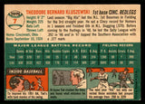 1954 Topps Baseball #007 Ted Kluszewski Reds EX-MT 541871