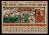 1956 Topps Baseball #292 Luis Aparicio White Sox EX-MT 541877