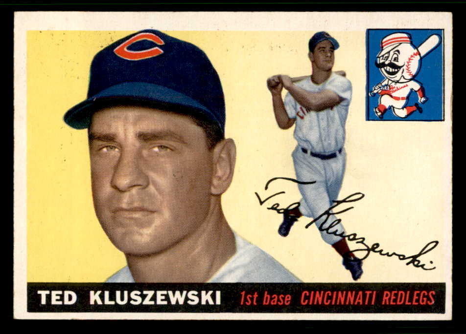 1955 Topps Baseball #120 Ted Kluszewski Reds EX-MT 541882