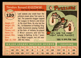 1955 Topps Baseball #120 Ted Kluszewski Reds EX-MT 541882
