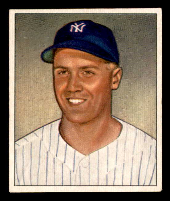 1950 Bowman Baseball #101 Bobby Brown Yankees EX-MT 541886
