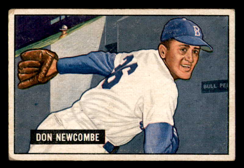 1951 Bowman Baseball #006 Don Newcombe Dodgers VG-EX 541888
