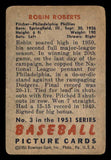1951 Bowman Baseball #003 Robin Roberts Phillies VG 541893