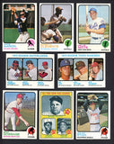 1973 Topps Baseball Complete Set EX-MT Schmidt Clemente Mays 541921