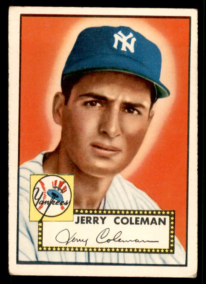 1952 Topps Baseball #237 Jerry Coleman Yankees VG-EX 541937