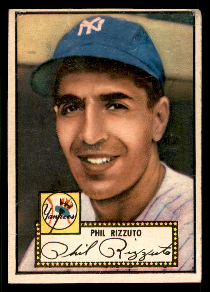 1952 Topps Baseball #011 Phil Rizzuto Yankees VG Red 541942