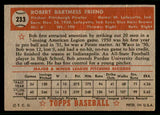 1952 Topps Baseball #233 Bob Friend Pirates EX 541945