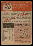 1953 Topps Baseball #207 Whitey Ford Yankees GD-VG 541949