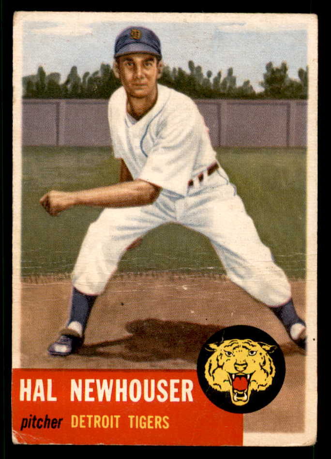 1953 Topps Baseball #228 Hal Newhouser Tigers PR-FR 541954