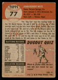 1953 Topps Baseball #077 Johnny Sain Yankees VG 541956