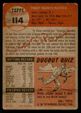1953 Topps Baseball #114 Phil Rizzuto Yankees VG 541957