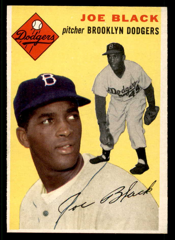 1954 Topps Baseball #098 Joe Black Dodgers EX-MT 541962