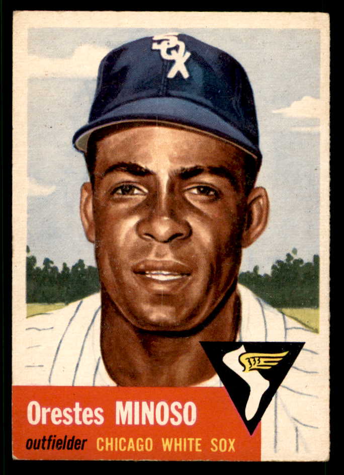 1953 Topps Baseball #066 Minnie Minoso White Sox EX 541967