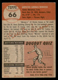 1953 Topps Baseball #066 Minnie Minoso White Sox EX 541967