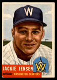 1953 Topps Baseball #265 Jackie Jensen Senators EX 541968