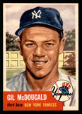 1953 Topps Baseball #043 Gil McDougald Yankees EX-MT 541969