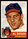 1953 Topps Baseball #135 Al Rosen Indians EX-MT 541972