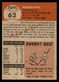 1953 Topps Baseball #062 Monte Irvin Giants VG-EX 541978