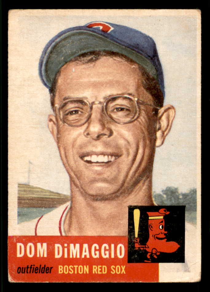 1953 Topps Baseball #149 Dom DiMaggio Red Sox VG-EX 541979