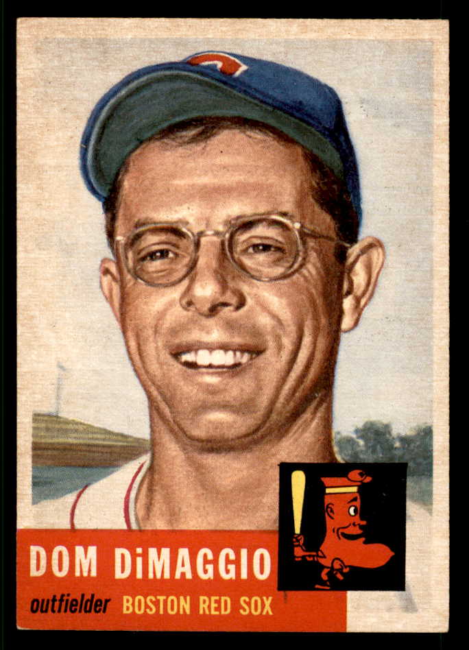 1953 Topps Baseball #149 Dom DiMaggio Red Sox EX-MT 541980