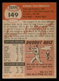 1953 Topps Baseball #149 Dom DiMaggio Red Sox EX-MT 541980