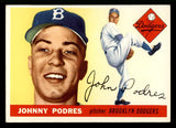 1955 Topps Baseball #025 Johnny Podres Dodgers EX-MT 541985