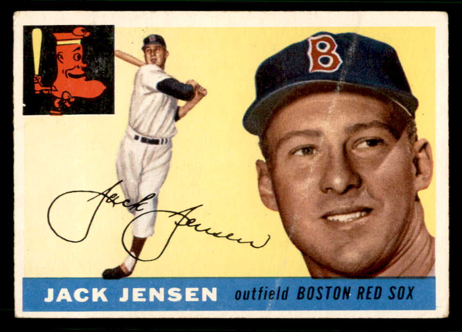 1955 Topps Baseball #200 Jackie Jensen Red Sox GD-VG 541987