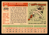 1955 Topps Baseball #200 Jackie Jensen Red Sox GD-VG 541987