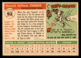 1955 Topps Baseball #092 Don Zimmer Dodgers EX-MT 541988