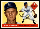 1955 Topps Baseball #092 Don Zimmer Dodgers EX-MT 541992