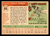 1955 Topps Baseball #092 Don Zimmer Dodgers EX-MT 541992
