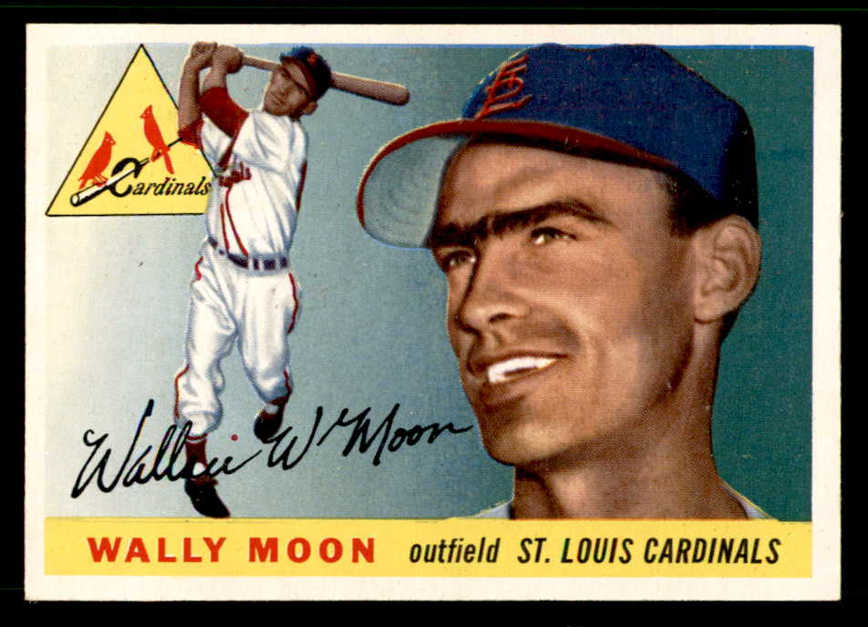 1955 Topps Baseball #067 Wally Moon Cardinals EX-MT 541993