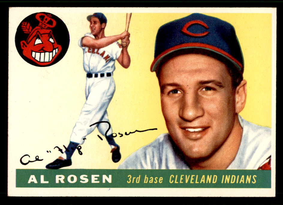 1955 Topps Baseball #070 Al Rosen Indians EX-MT 541994