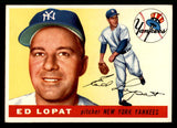 1955 Topps Baseball #109 Eddie Lopat Yankees EX-MT 541995