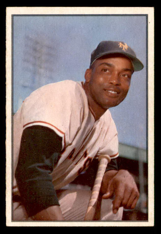 1953 Bowman Color Baseball #051 Monte Irvin Giants EX-MT 541998