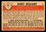 1953 Bowman Color Baseball #001 Davey Williams Giants VG-EX 542005