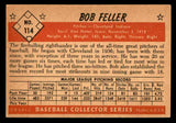 1953 Bowman Color Baseball #114 Bob Feller Indians VG trimmed 542010
