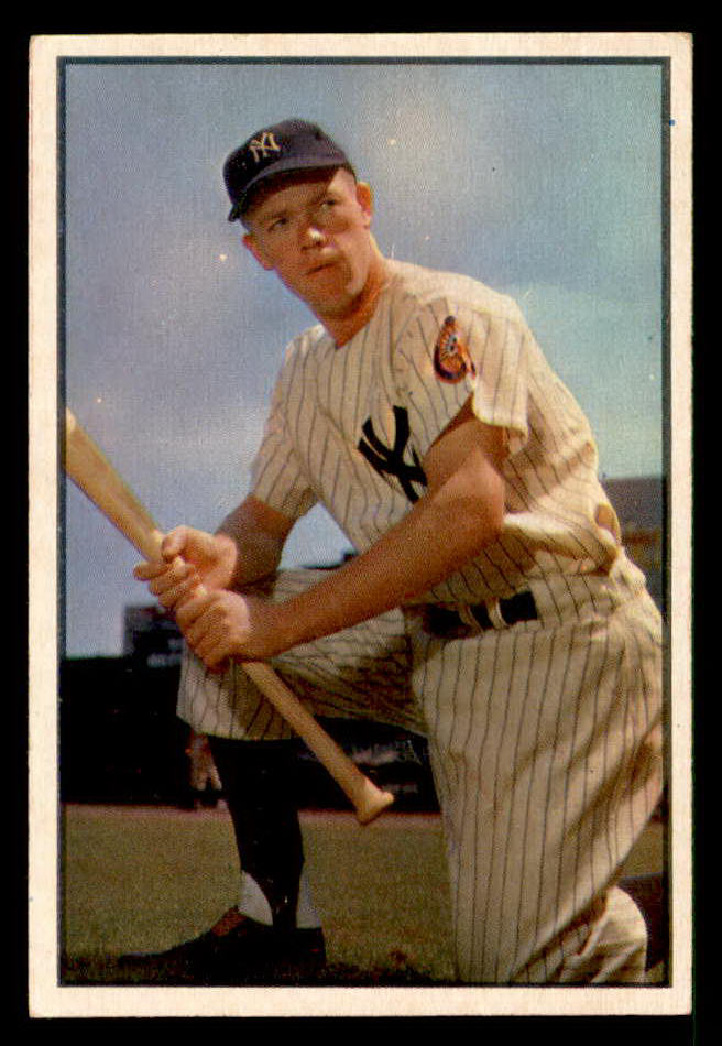 1953 Bowman Color Baseball #063 Gil McDougald Yankees VG-EX 542013