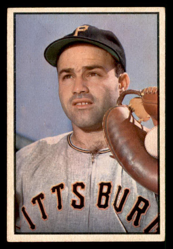 1953 Bowman Color Baseball #021 Joe Gargiola Pirates EX+/EX-MT 542016