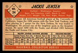 1953 Bowman Color Baseball #024 Jackie Jensen Sneators EX+/EX-MT 542017