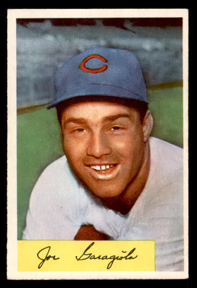 1954 Bowman Baseball #141 Joe Gargiola Cubs EX-MT 542019