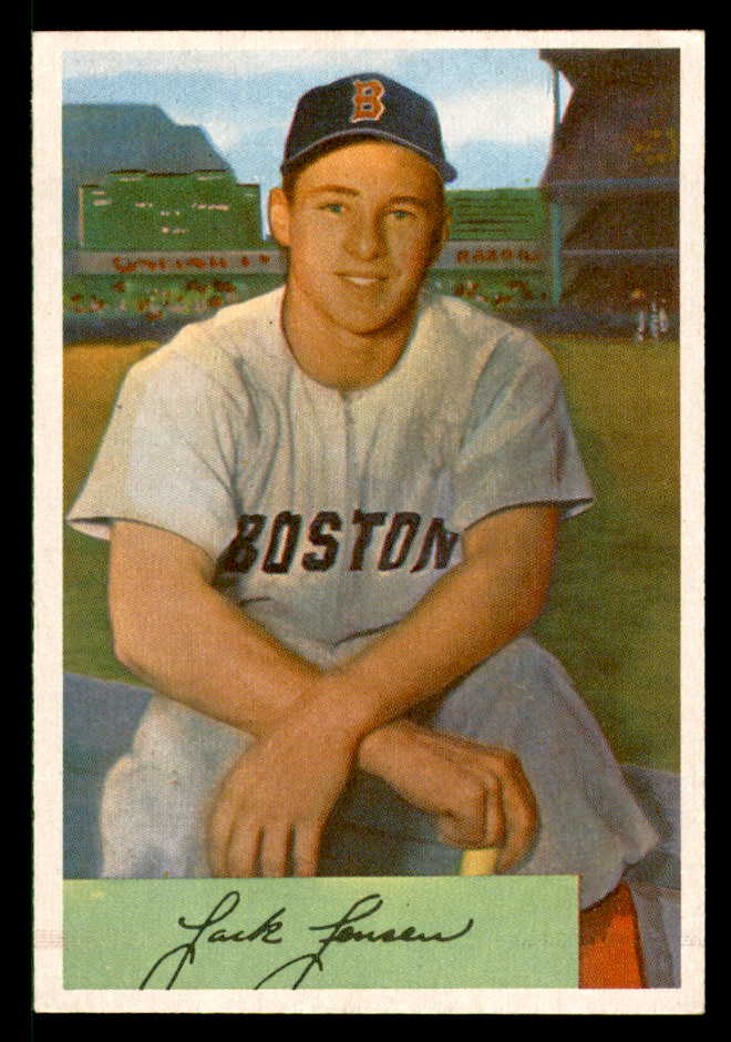 1954 Bowman Baseball #002 Jackie Jensen Red Sox EX 542028