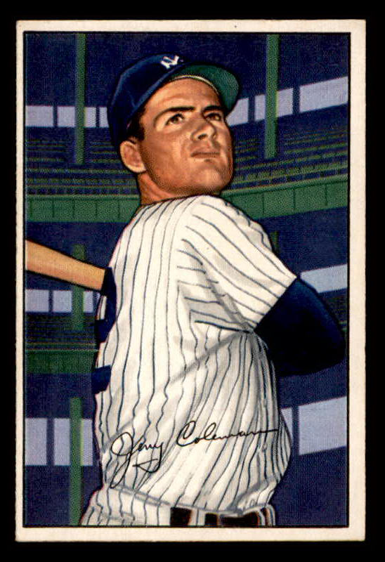 1952 Bowman Baseball #073 Jerry Coleman Yankees EX-MT 542038