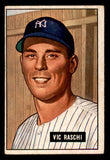 1951 Bowman Baseball #025 Vic Raschi Yankees VG-EX 542041