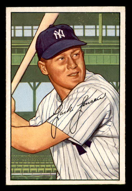 1952 Bowman Baseball #161 Jackie Jensen Senators EX-MT 542042