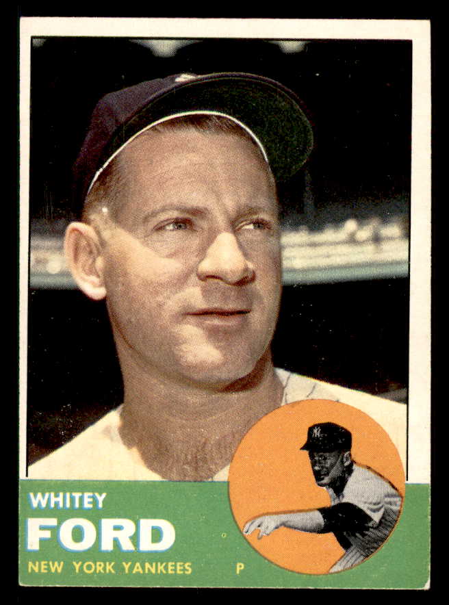 1963 Topps Baseball #446 Whitey Ford Yankees EX+/EX-MT 542060