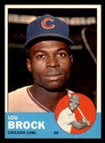 1963 Topps Baseball #472 Lou Brock Cubs EX-MT 542061