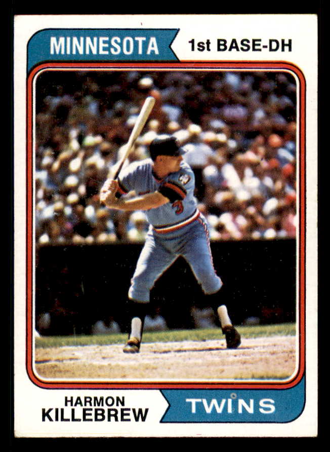 1974 Topps Baseball #400 Harmon Killebrew Twins EX-MT 542066